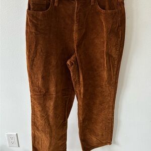 Universal Thread Women's Orange Corduroy Pants